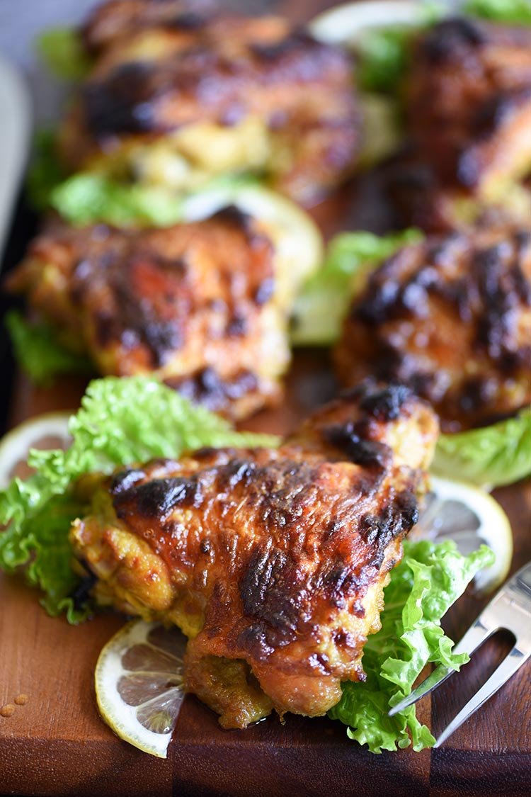 Ayam Percik, a Malaysian grilled or roasted chicken