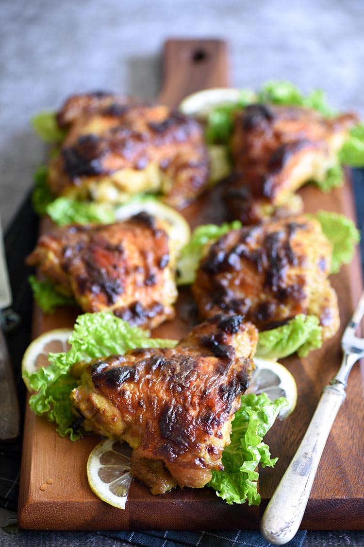 Ayam Percik, a Malaysian grilled or roasted chicken