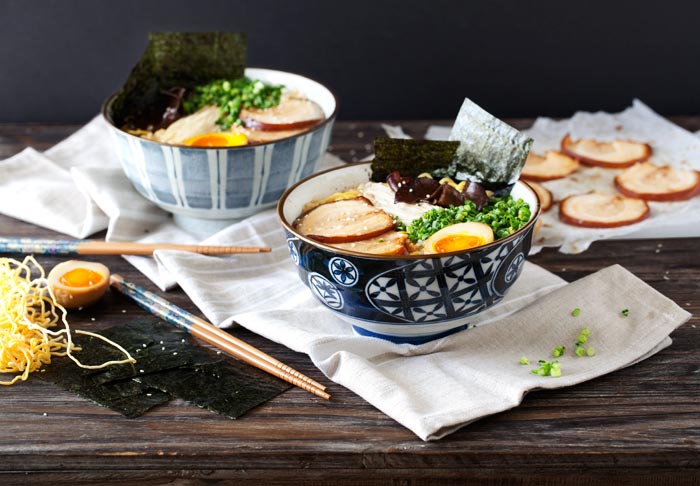 TONKOTSU RAMEN WITH PORK BELLY