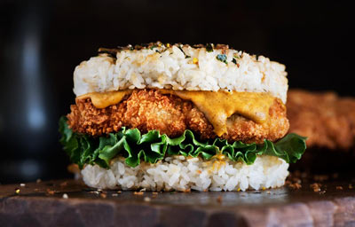 Chicken-Katsu-Rice-Burger