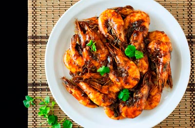 Tamarind Prawn (Asam Prawn)