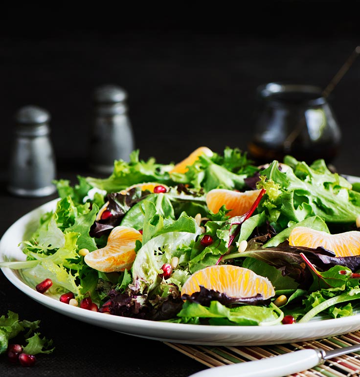 Mixed Green Salad with Fresh Vinaigrette