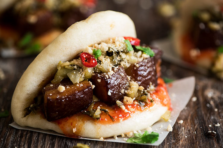 Pork Belly Mantou Curious Nut