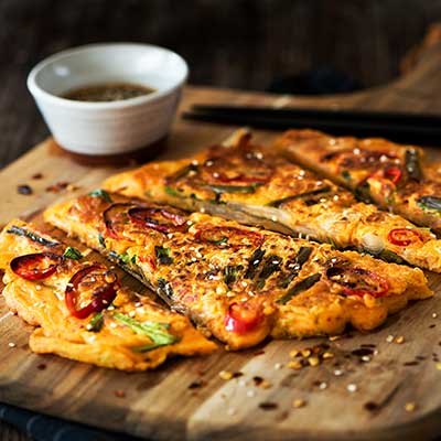 Savory Korean Kimchi Pancake