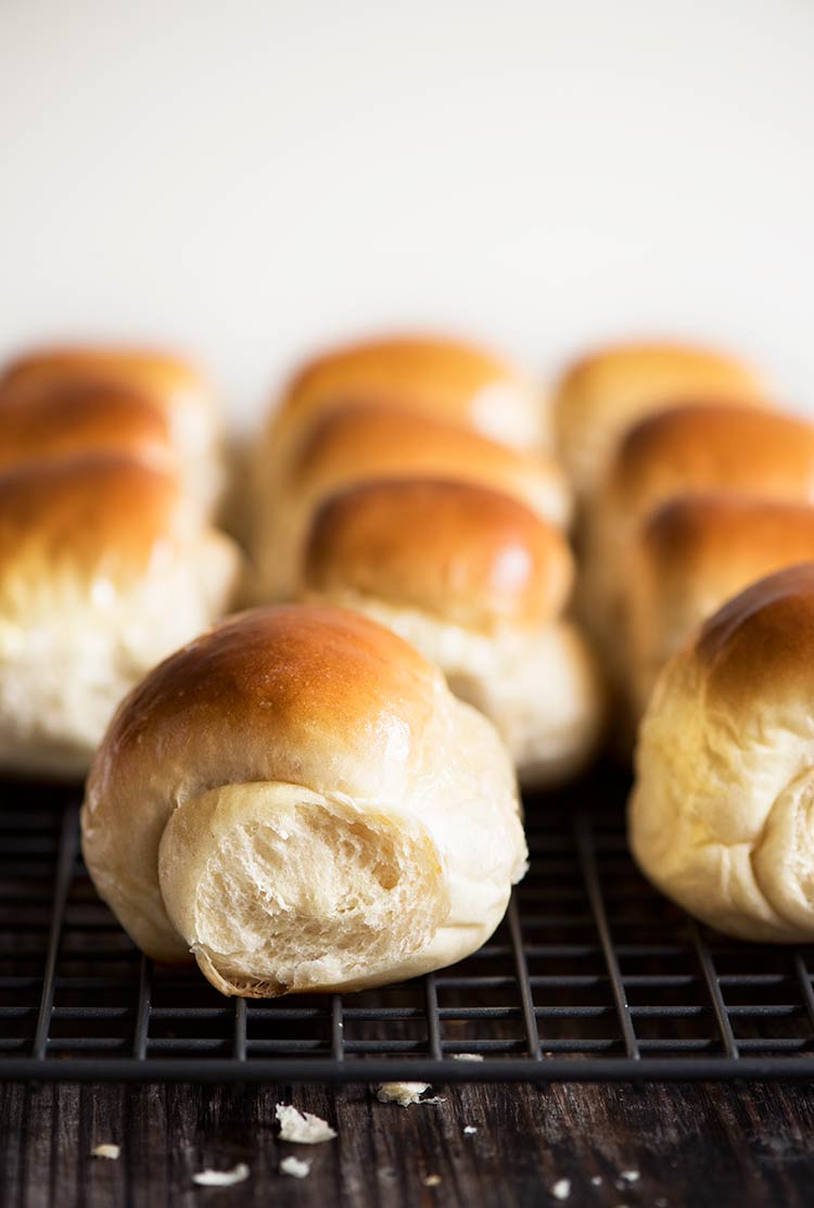 Hokkaido Milk Rolls - This will be the last dinner rolls recipe you'll ever need. Amazingly soft, light & fluffy. I guarantee.