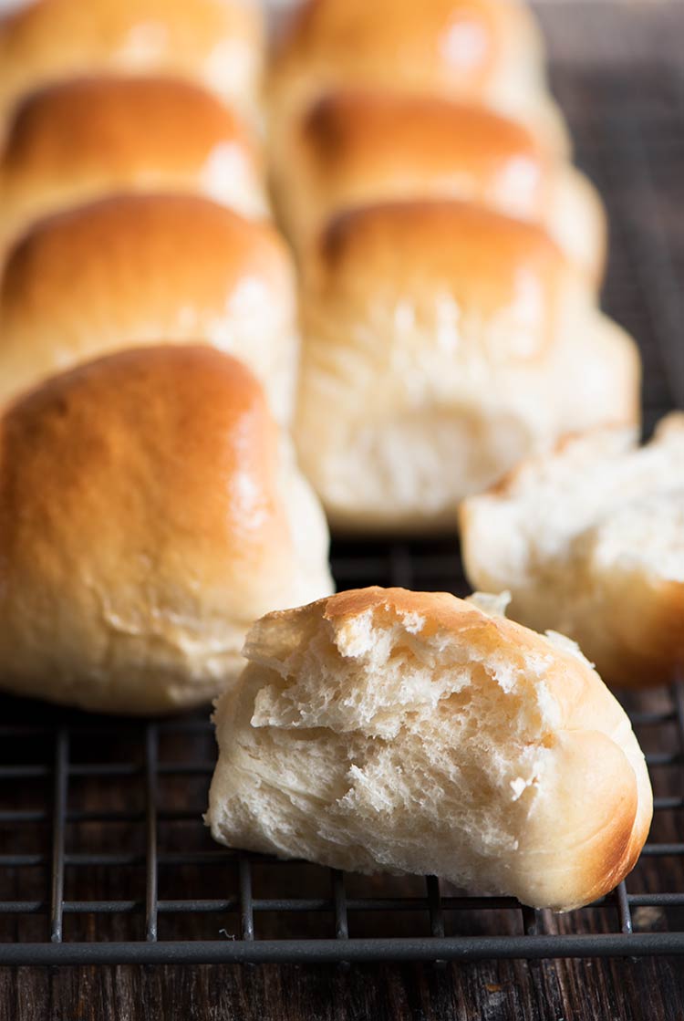 Hokkaido Milk Rolls - This will be the last dinner rolls recipe you'll ever need. Amazingly soft, light & fluffy. I guarantee.