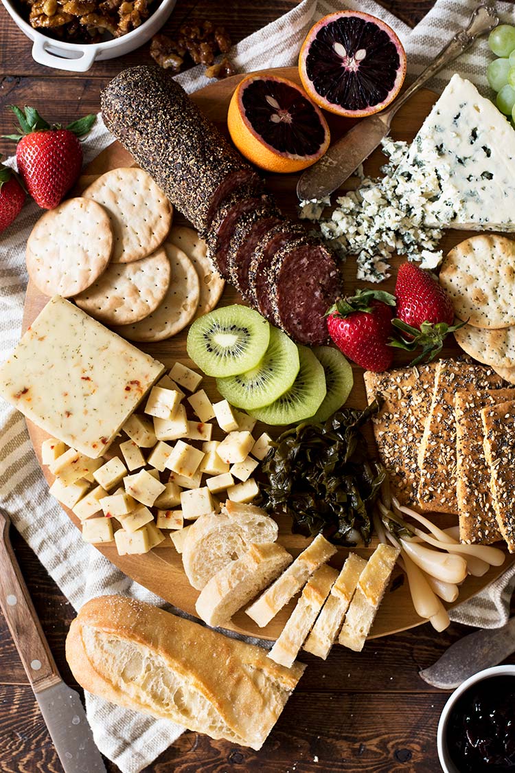 Maple Candied Walnuts & A Spring Inspired Cheese Board