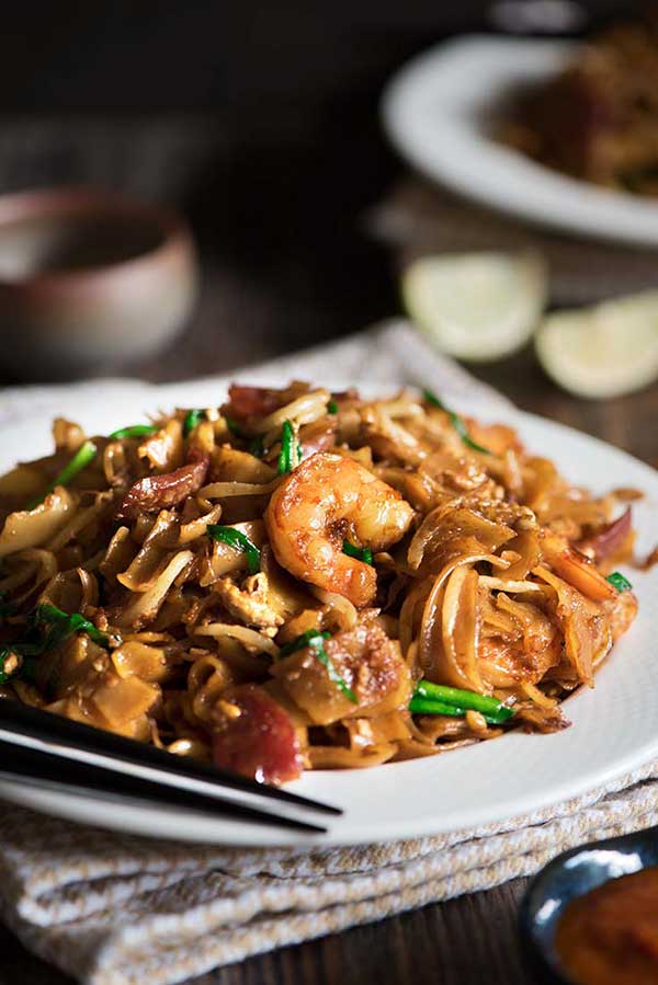 Malaysia Fried Flat Rice Noodles (Char Kway Teow)